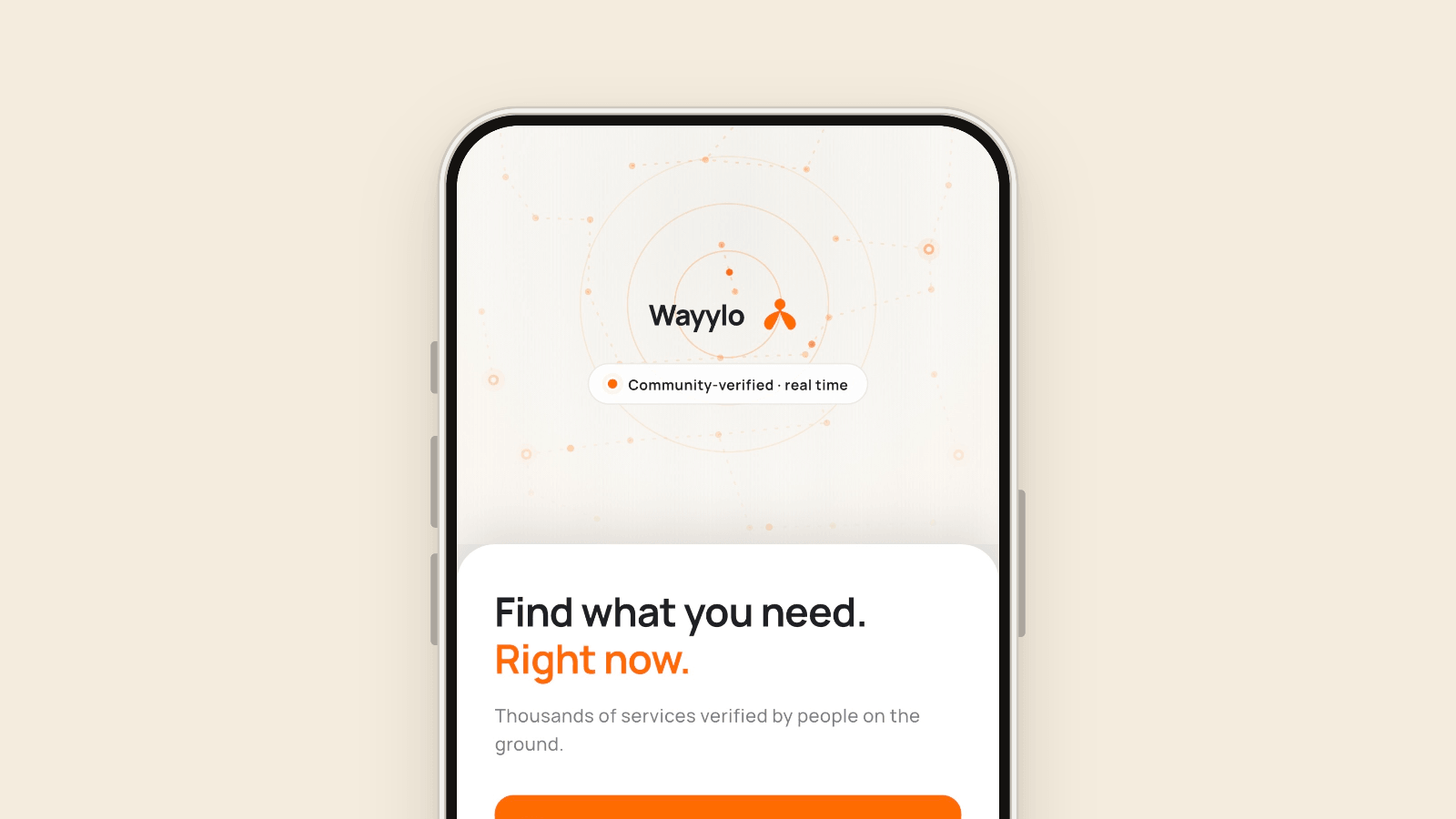Wayylo für iOS: App-Vorschau auf dem iPhone